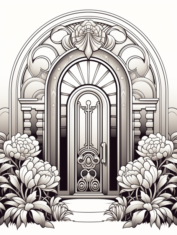 Art Deco Doors - Image 3