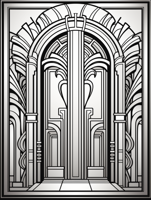 Art Deco Doors - Image 4