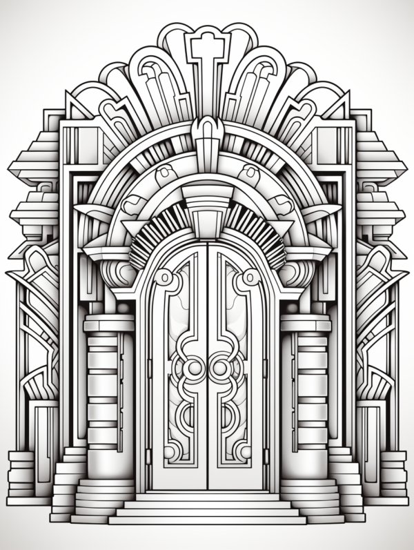 Art Deco Doors - Image 5