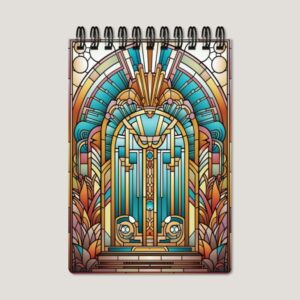Art Deco Doors - Notebook