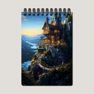 Mountaintop Retreat I - Notebook