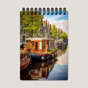 Relaxing Houseboats - Notebook