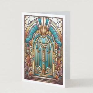 Art Deco Doors - Card