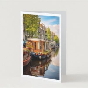 Relaxing Houseboats - Card